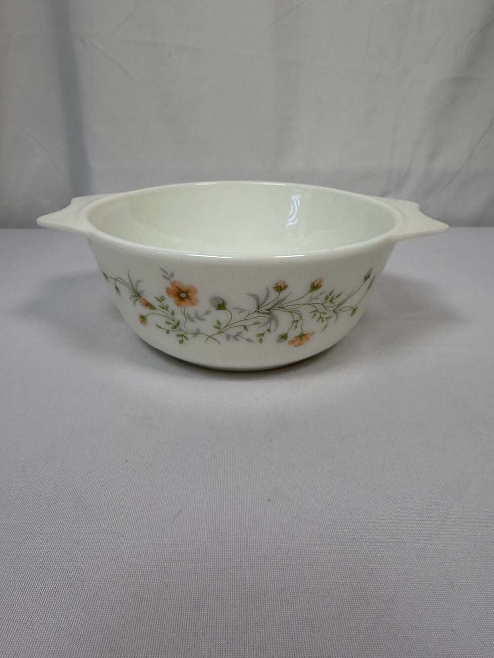 Vintage Pyrex England Emily Spring Garden Casserole Dish Bowl
